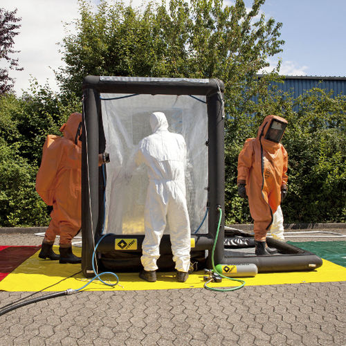除染安全シャワー - DECON - Vetter GmbH - 可動 / 膨張式 / 危険な環境用