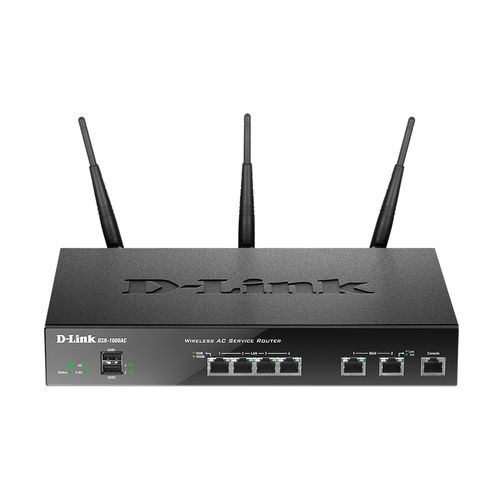 ワイヤレス通信ルーター - DSR-1000AC - D-Link® - 地点間 / ネットワーク / WAN
