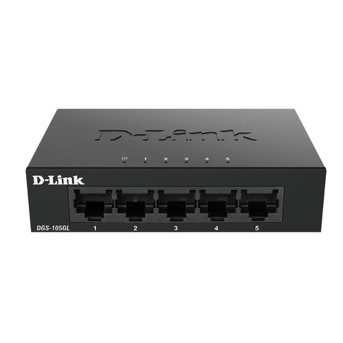 非管理型イーサネットスイッチ - DGS-105GL - D-Link® - 5 ポート / ギガビットイーサネット / オフィス用