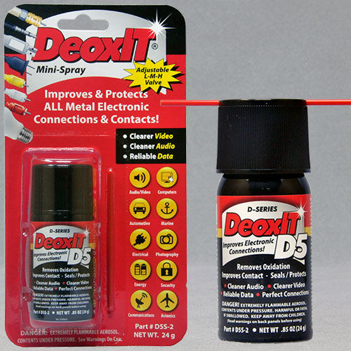 掃除用スプレー - DeoxIT®, #D5S-2 - CAIG - 保護 / 金属用 / プラスチック用