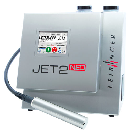 連続式インクジェット印刷機 - JET2neo - Leibinger - 組み込み式 / 産業用