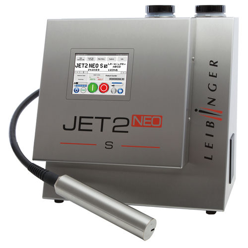 連続式インクジェット印刷機 - JET2neoS - Leibinger - 組み込み式 / 産業用