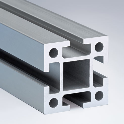 アルミニウムプロファイル - 50 - Maschinenbau Kitz GmbH - アルマイト処理されたアルミ製 / 溝付 / 長方形