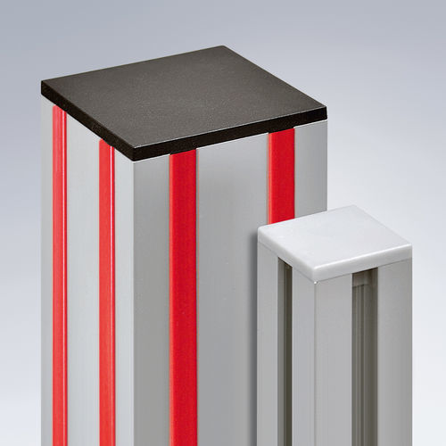 プレスフィットエンドキャップ - Maschinenbau Kitz GmbH - 長方形 / プラスチック製 / フレーム端部用