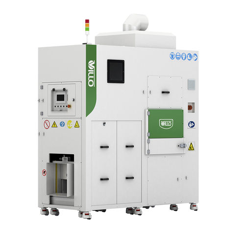 金属屑用梱包機 - VCY Series - VILLO Tech - 廃棄物用 / トップローディング