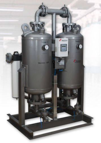 乾燥剤式乾燥機 - DP series - Trident Pneumatics Pvt Ltd - 連続 / ガス / エア