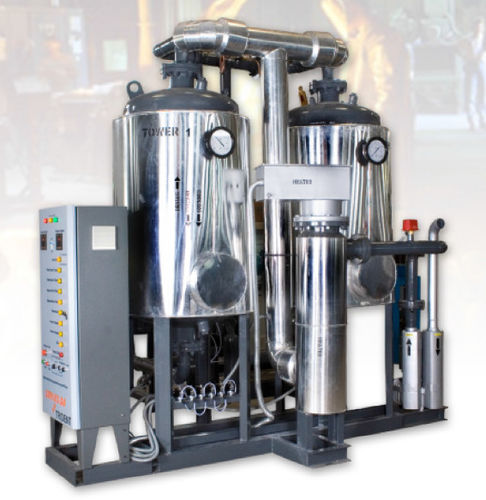 熱吸着圧縮空気乾燥機 - DB series - Trident Pneumatics Pvt Ltd - コンパクト / 低圧 / パージブロワー
