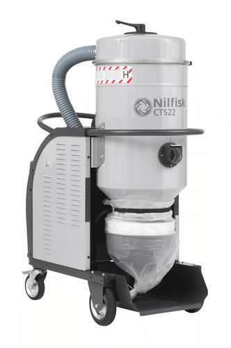 産業用掃除機 - CTS22 series - Nilfisk - 可燃性粉塵 / 三相 / 移動式