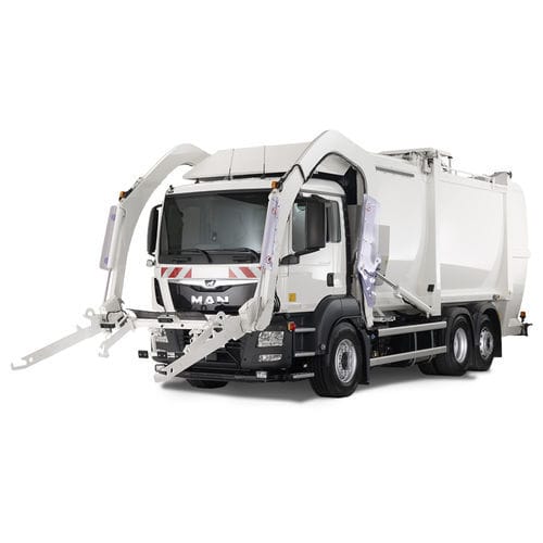 前面投入式ゴミ収集車 - MILLENNIUM XXL - Dennis Eagle - ディーゼル / 傾斜荷台