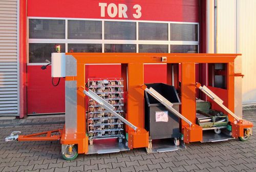 クローラー式運搬機 - JDC Bridge 3 S - JUNG Hebe- und Transporttechnik GmbH - 昇降式 / プラットフォーム