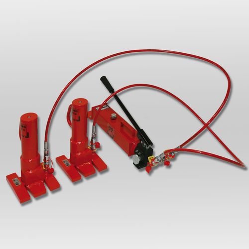 爪付きジャッキ - JSET 20/3 - JUNG Hebe- und Transporttechnik GmbH - 油圧式 / 20トン / 持ち上げ用