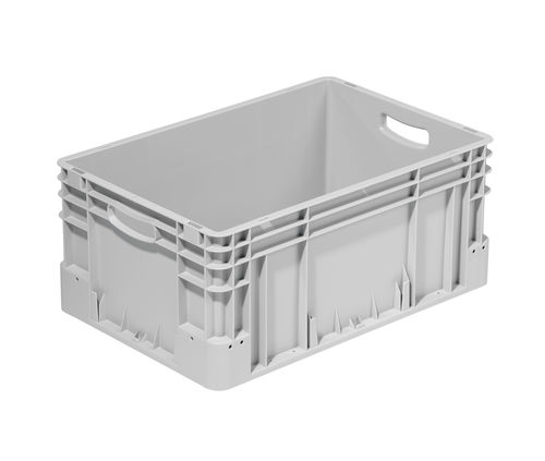 プラスチック製クレート - silverline 600 x 400 mm - bekuplast GmbH - 貯蔵用 / 輸送用 / 産業用