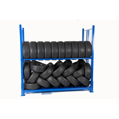 貯蔵用倉庫ラック - ECOTIRErack® TR-EC-32 - GEBHARDT Logistic Solutions GmbH - 輸送用 / 動的 / 重荷重用