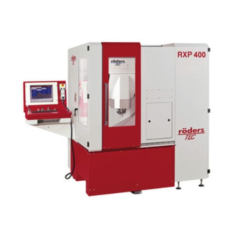 5軸マシニングセンタ - RXP400 - Roeders - 縦型 / スチール用 / HSK-E32