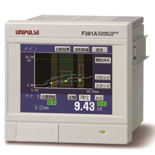 負荷表示器 - F381A - UNIPULSE Corporation - トルク / 圧力 / タッチスクリーン付き