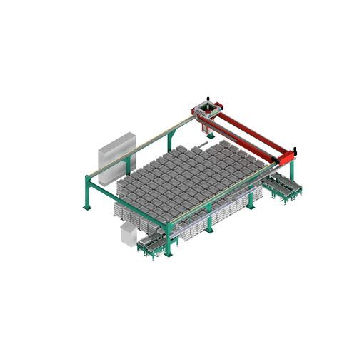 ガントリー型パレット積み分け機 - PROPAL P160 - project Automation & Engineering GmbH - 積み付けタイプ / ハンドリング / 建物用
