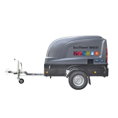 お湯高圧クリーナー - EcoTherm - WOMA GmbH - ディーゼルエンジン式 / 牽引式 / タンク付き
