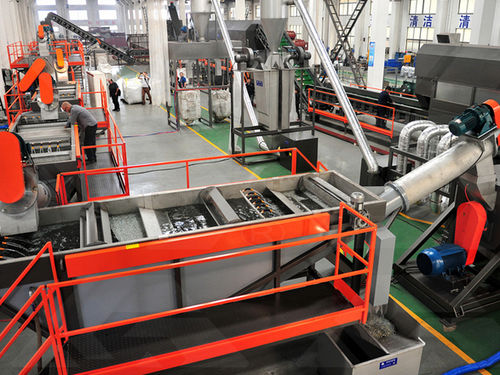 水用洗浄 ライン - JIANGSU BEIER MACHINERY CO.,LTD - 自動 / リサイクル産業用 / プロセス