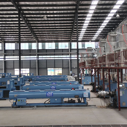 多層押出しライン - JIANGSU BEIER MACHINERY CO.,LTD - 管 / ポリ塩化ビニル用 / 排水管用