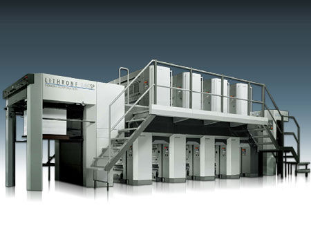 輪転グラビア印刷式印刷機 - LITHRONE S40SP - Komori - 紙用 / カラー / 両面