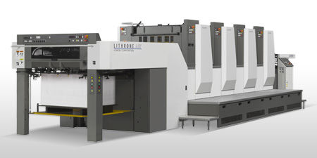 輪転グラビア印刷式印刷機 - LITHRONE A37 - Komori - 5色 / 4色 / 2色
