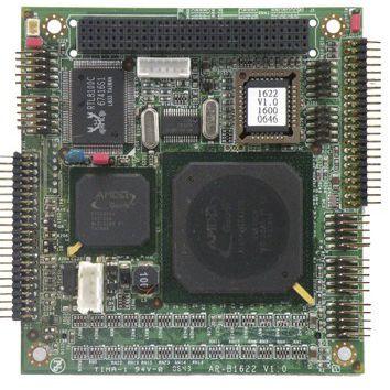 PC/104 プラスCPU ボード - AR-B1622  - Acrosser Technology - AMD LX 800 / 搭載