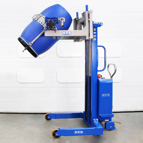 電動式ドラムリフター - STE01-DRU01 - STS - Bespoke Handling Equipment - バッテリー式 / 手動式 / 手回しクランク