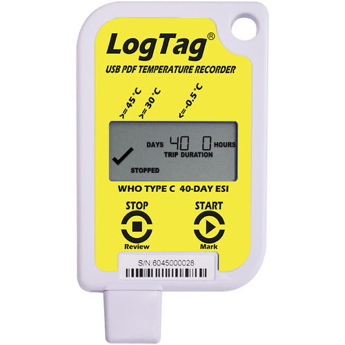 温度データロガー - USRID-16W - Logtag - USB / 液晶ディスプレイ
