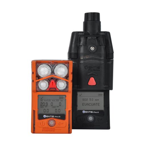 マルチガス検出器 - VENTIS® PRO 5 - Industrial Scientific - 有毒ガス / 危険な場所用 / ワイヤレス