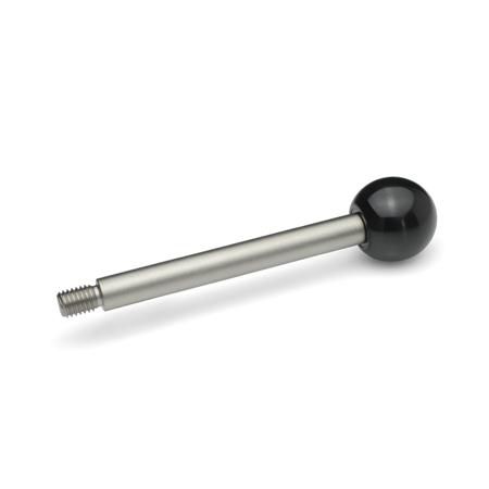持ち手レバー - GN 310 - Otto Ganter GmbH & Co. KG - 産業用 / ギアボックス用 / ステンレス製