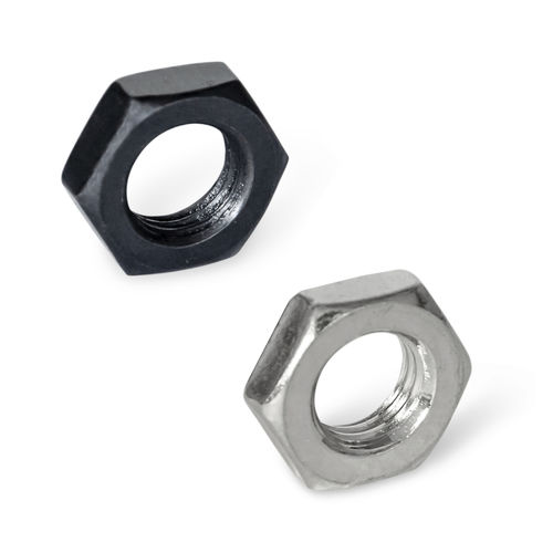 フラットナット - DIN 8675 - Otto Ganter GmbH & Co. KG - 六角形 / スチール / ステンレススチール製