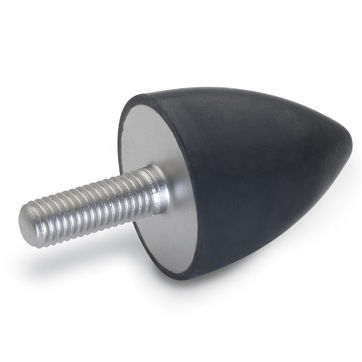 ゴム製減衰スラスト - GN 453  - Otto Ganter GmbH & Co. KG - 円錐