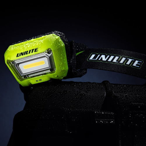 LED懐中電灯 - HL-5R - Unilite - 充電式 / IP65 / 耐水性