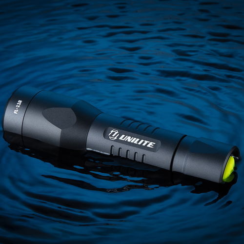 LED懐中電灯 - FL-11R - Unilite - 高出力 / バッテリー式 / 充電式