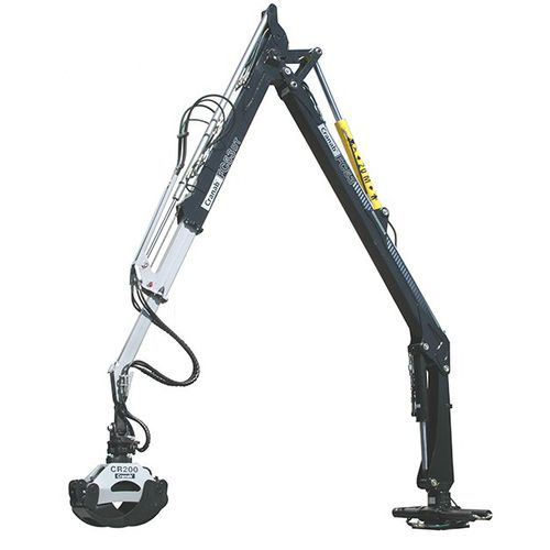 ナックル積込機 - FC53  - Cranab - トラクター上