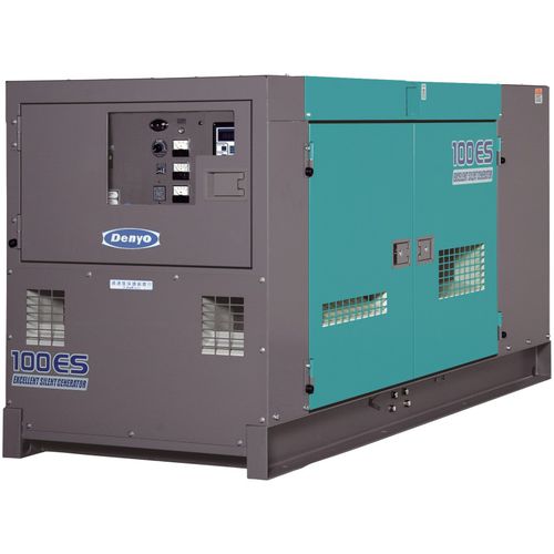 ディーゼル発電設備 - DCA-100ESI - Denyo - 三相 / 固定式 / 50 Hz