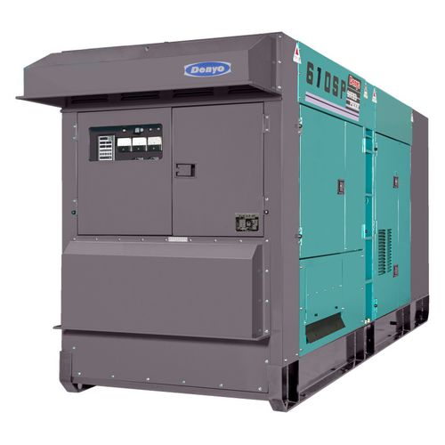 ディーゼル発電設備 - DCA-610SPM - Denyo - 三相 / 固定式 / 50 Hz