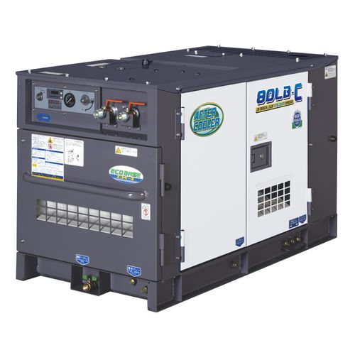 スクリューコンプレッサー - DIS-80LBE-C - Denyo - エア / ディーゼルエンジン式 / 携帯型