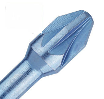 フィリップス型ドライバービット - Blueshock - USH - スチール製