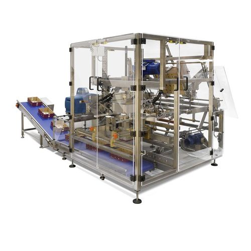 自動トレイ成形機 - Jefferson Smurfit Group - インライン / ホットメルト接着剤使用 / ダンボール用