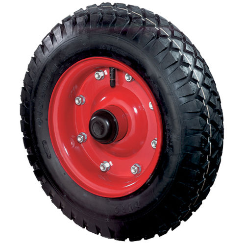 空気圧式車輪 - C96/C97 series - BS Rollen GmbH - スチール製 / グルービング