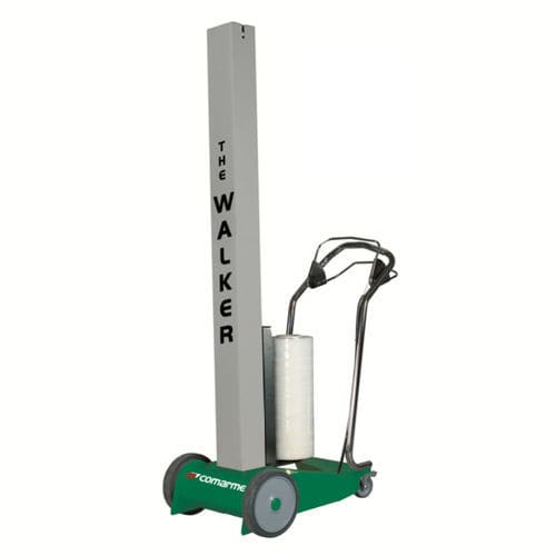手動ストレッチ包装機 - THE WALKER - COMARME - 横型 / 機械式ブレーキ付き / ボール箱用