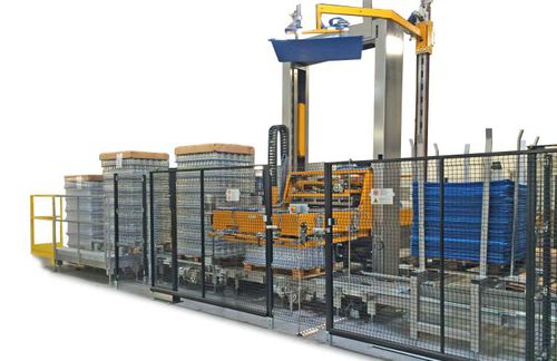 積み付けタイプパレット開梱 - DUETTI PACKAGING SRL - 直角座標式 / パレット用 / 半自動