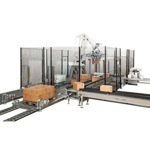 ハンドリング用ロボットセル - DUETTI PACKAGING SRL - パレタイジング