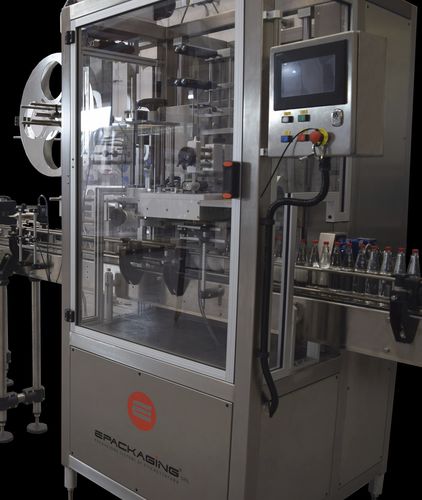 自動ラベラー - SIRIO – 150 - E-Packaging Srl - 上部用 / 側面用 / シュリンクラベル