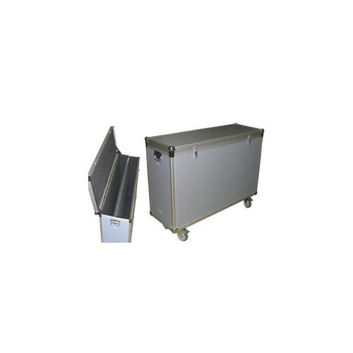 アルミニウム製フライト用ケース - 300750 - Facdem Equipements - ホイール付き