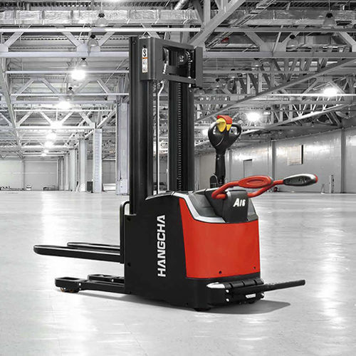 電動式スタッカートラック - CDD-AZ3S-L series - HANGCHA FRANCE - ライダープラットフォーム付 / 24V / 倉庫用