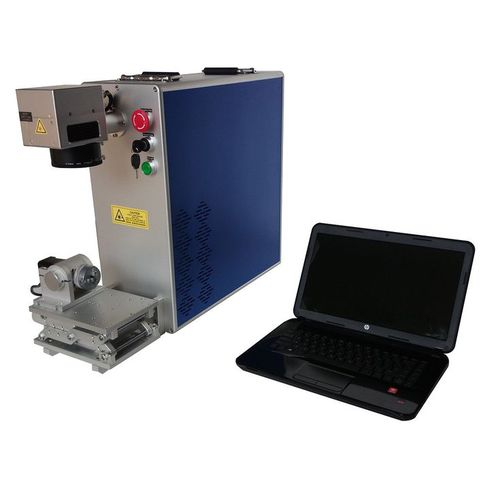 ファイバーレーザー彫刻機 - ST-FL50-AMDL - Suzhou Suntop Laser Technology CO.,LTD - 金属 / アルミニウム / 真ちゅう