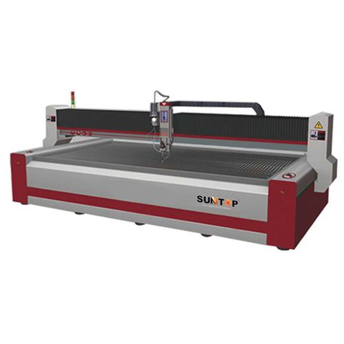 ウォータージェット切断機 - ST-WJ-L3015 - Suzhou Suntop Laser Technology CO.,LTD - ステンレススチール用 / アルミニウム用 / 花崗岩用