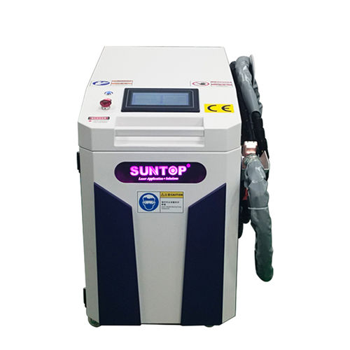 ファイバーレーザー洗浄機 - ST-FLC1500H - Suzhou Suntop Laser Technology CO.,LTD - 手動式 / 金属部品用 / 産業用